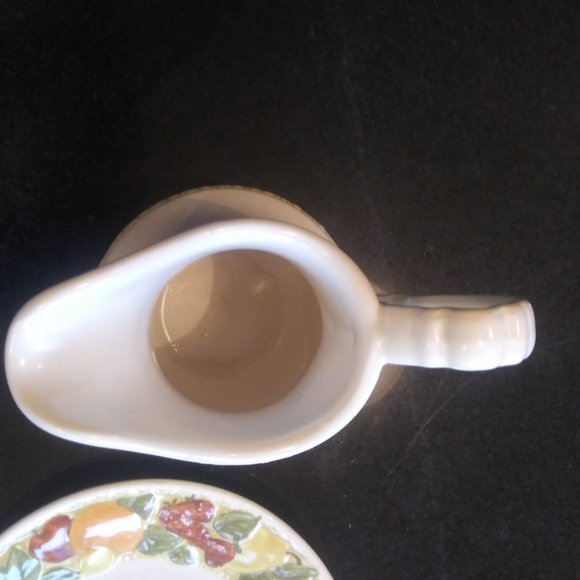 Vernon Ware by Metlox Della Robia Pitcher Creamer California - Picture 12 of 14